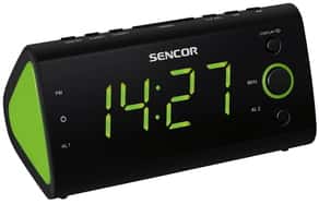 Radio cu ceas Sencor SRC 170 GN, Negru
