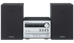 Centru muzical Panasonic SC-PM250EE , CD,CD-R,CD-RW, Argintiu cu negru