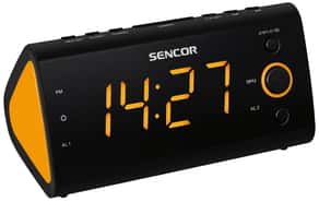 Radio cu ceas Sencor SRC 170 OR, Negru