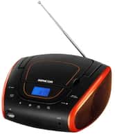 Магнитола Sencor SPT 1600 BOR, CD/-R/-RW, MP3, Черный с оранжевым