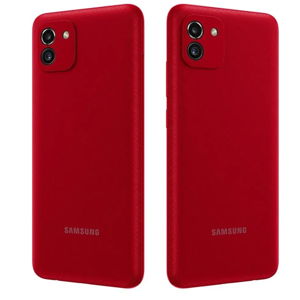 Смартфон Samsung Galaxy A03, 3Гб/32Гб, Красный