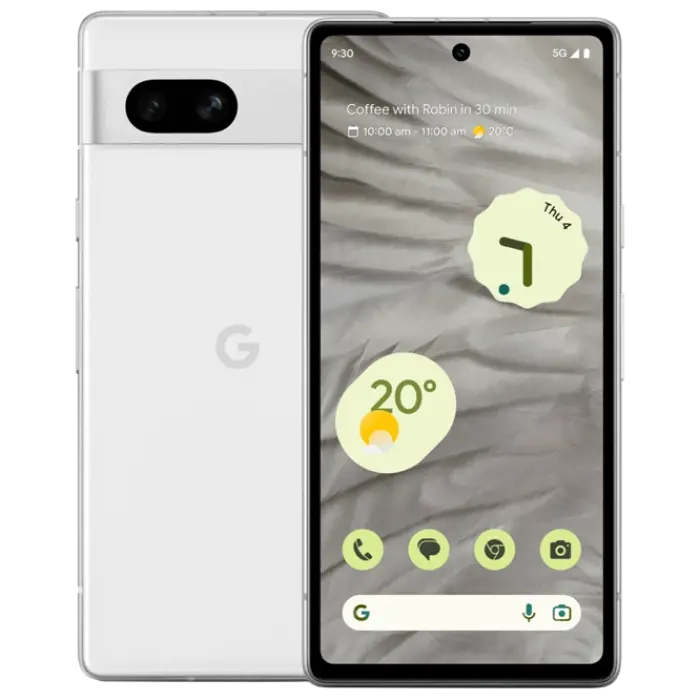 Smartphone Google Pixel 7a, 8GB/128GB, Snow