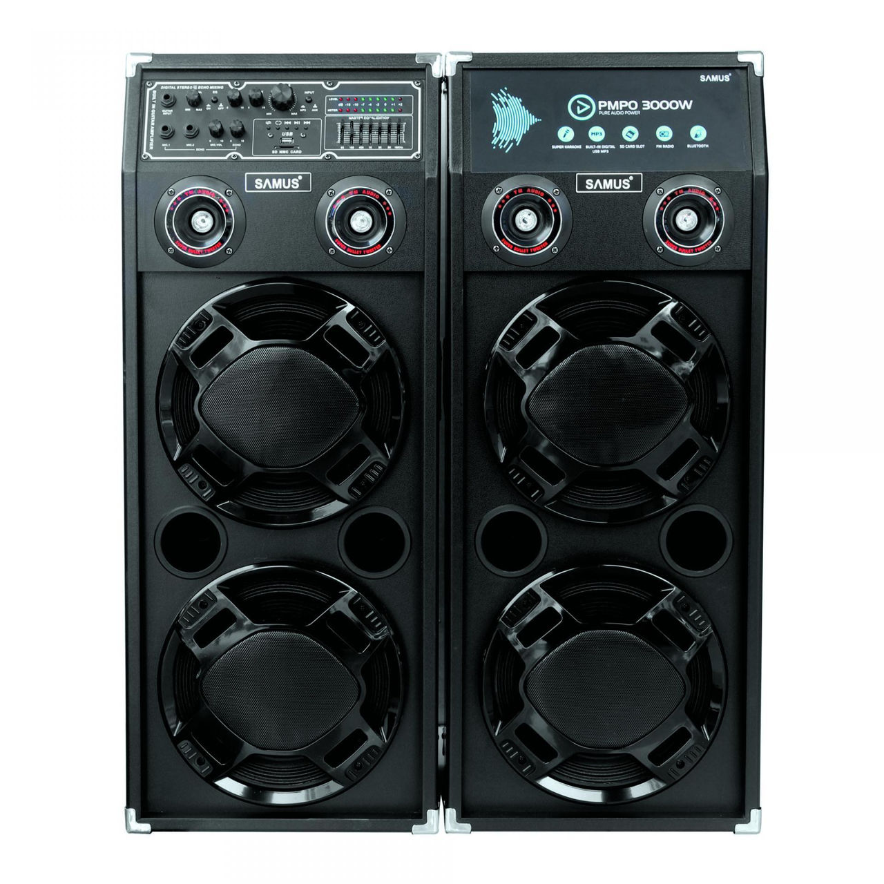 Boxe Hi-Fi Samus Twin Sound 20 Black