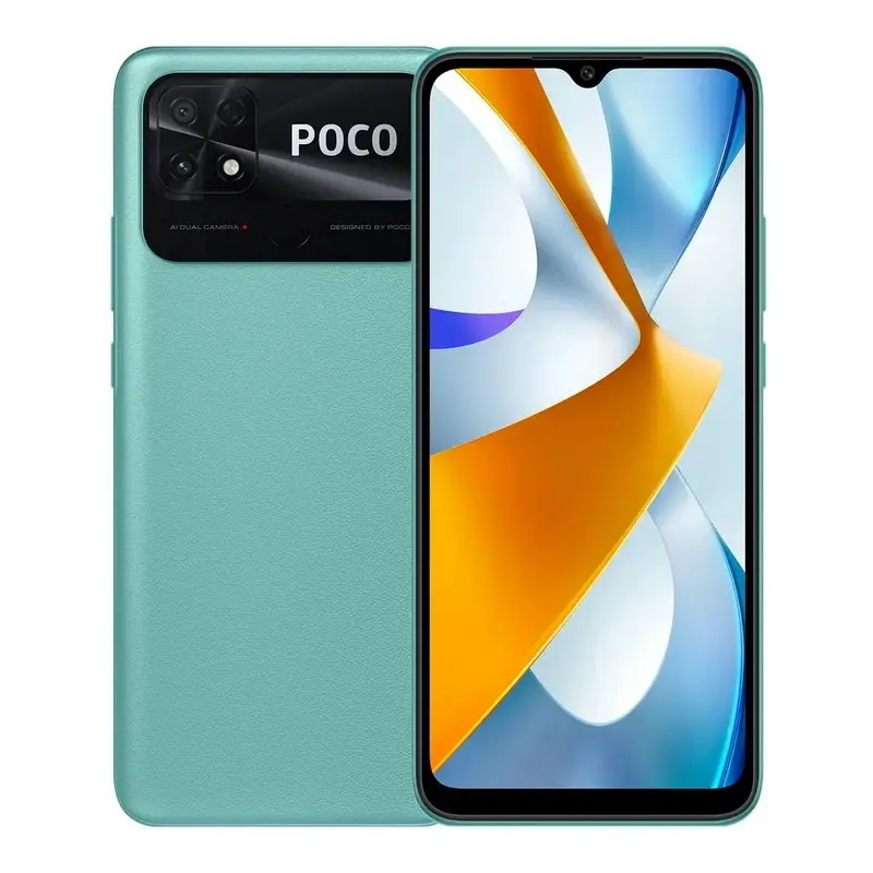 Смартфон Xiaomi Poco C40, 4Гб/64Гб, Coral Green