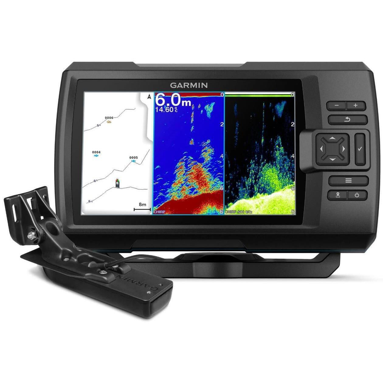 Navigator GPS Garmin Striker Vivid 7cv, WW w/ GT20