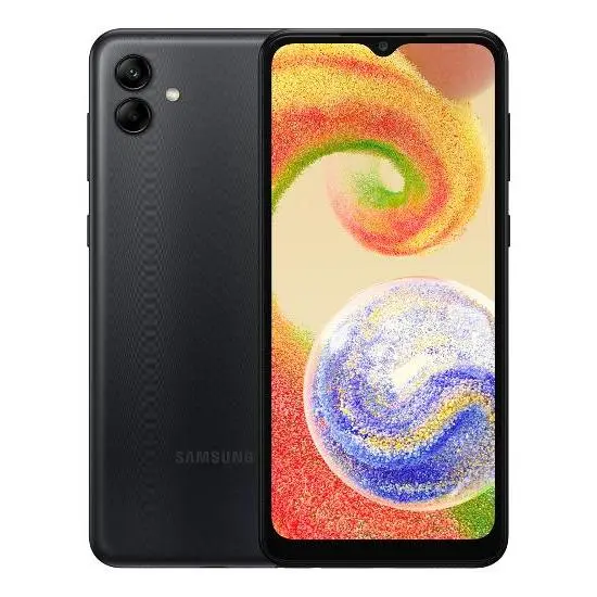 Смартфон Samsung Galaxy A04, 4Гб/64Гб, Чёрный