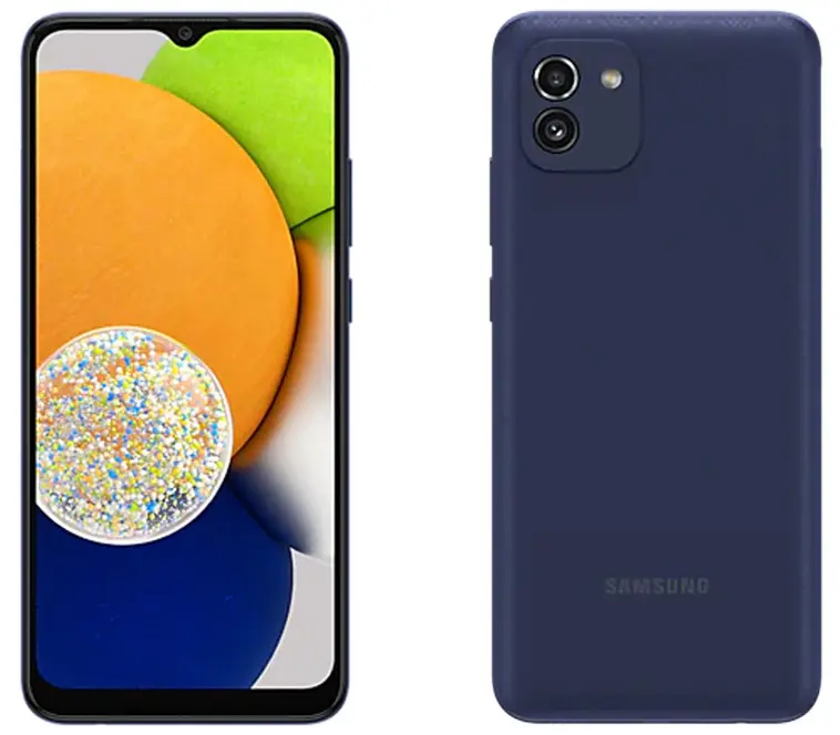 Смартфон Samsung Galaxy A03, 4Гб/64Гб, Синий
