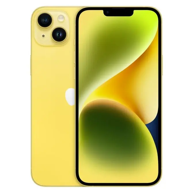 Smartphone Apple iPhone 14 Plus, 6GB/512GB, Yellow