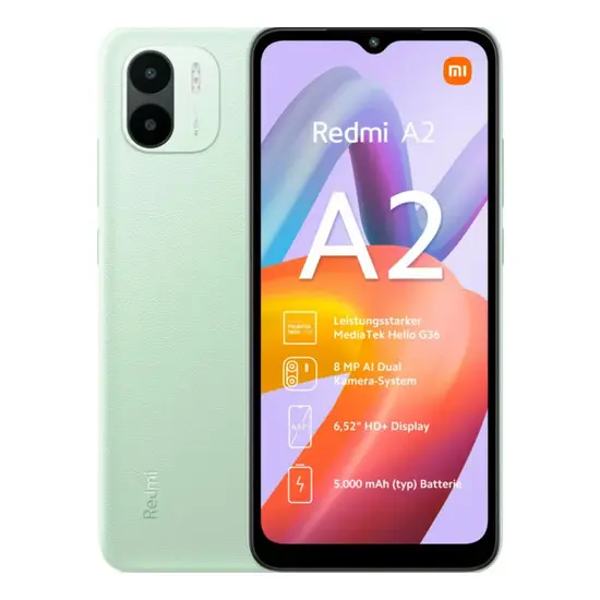 Smartphone Xiaomi Redmi A2, 2GB/32GB, Verde deschis