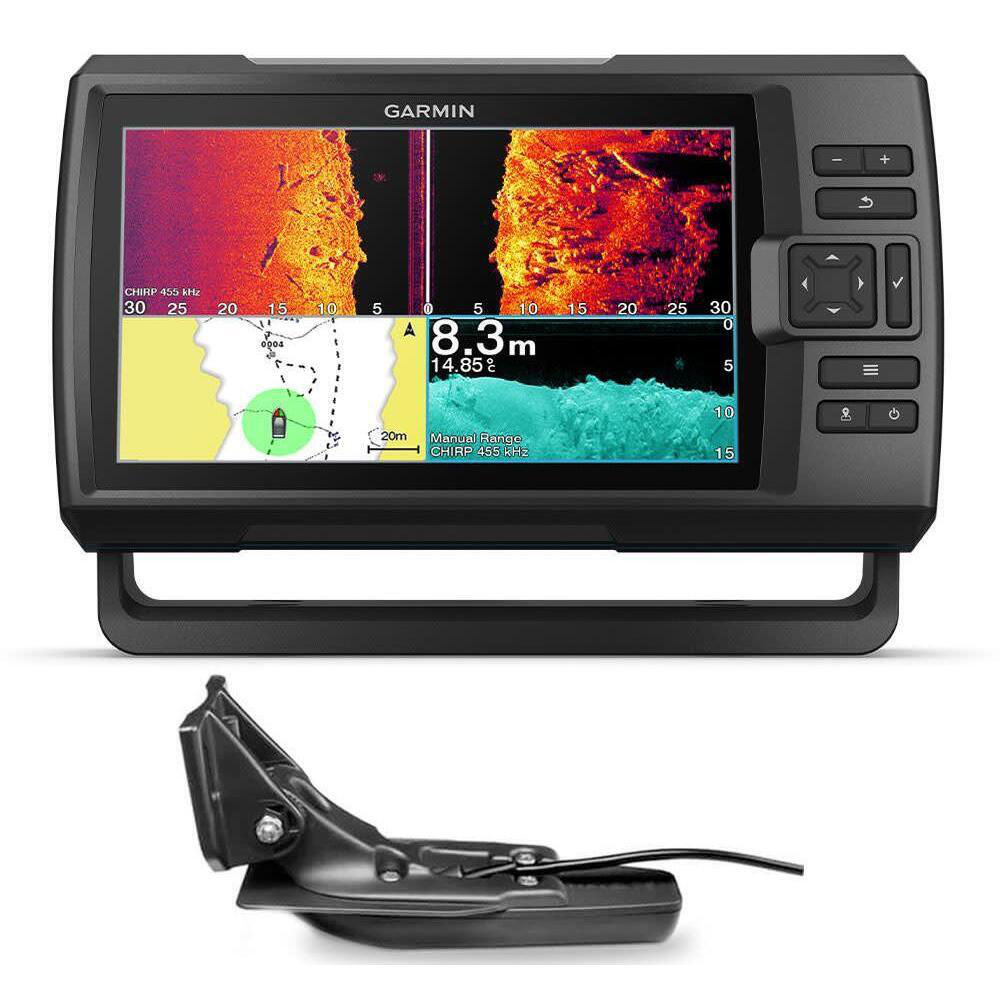 Navigator GPS Garmin Striker Vivid 9sv, WW w/GT52