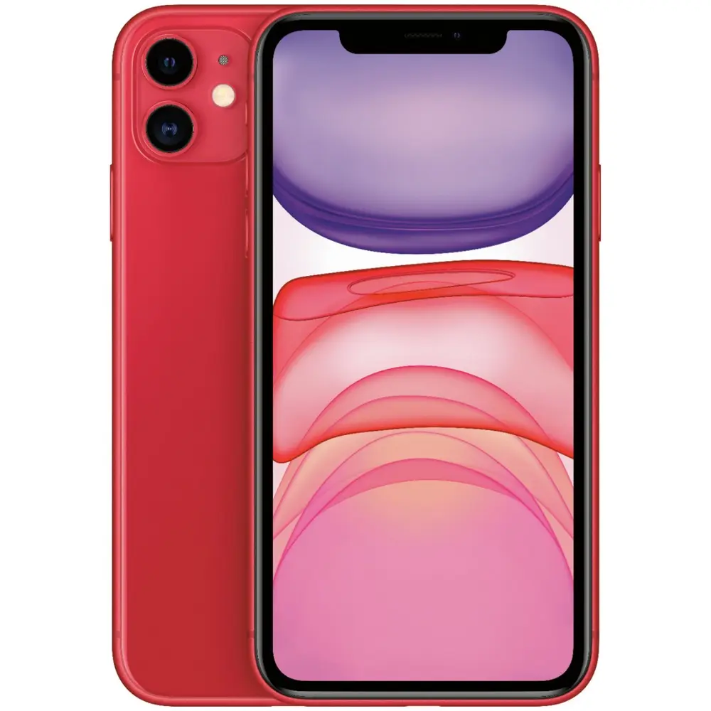 Смартфон Apple iPhone 11, 64Гб/4Гб, Красный
