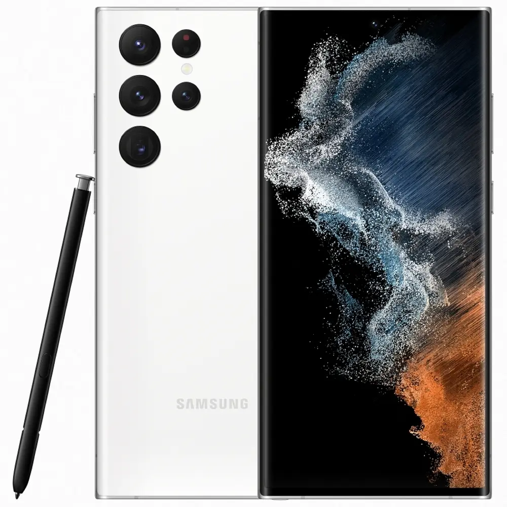 Смартфон Samsung Galaxy S22 Ultra, 8Гб/128Гб, Phantom White