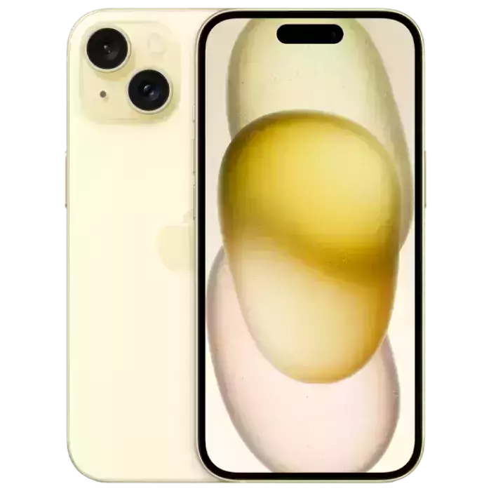 Смартфон Apple iPhone 15, 6Гб/128Гб, Жёлтый